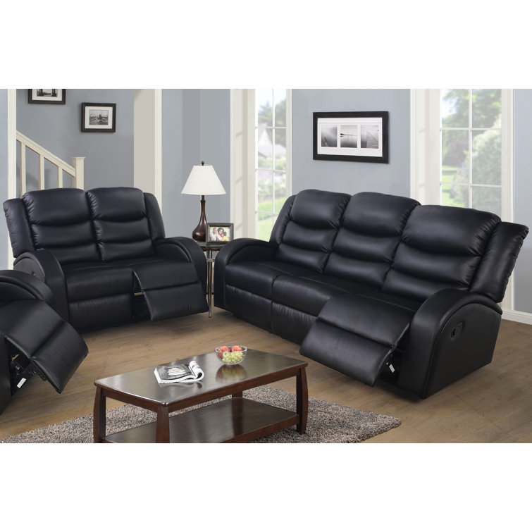 Lark Manor Algimantas 2 Piece Faux Leather Living Room Set & Reviews